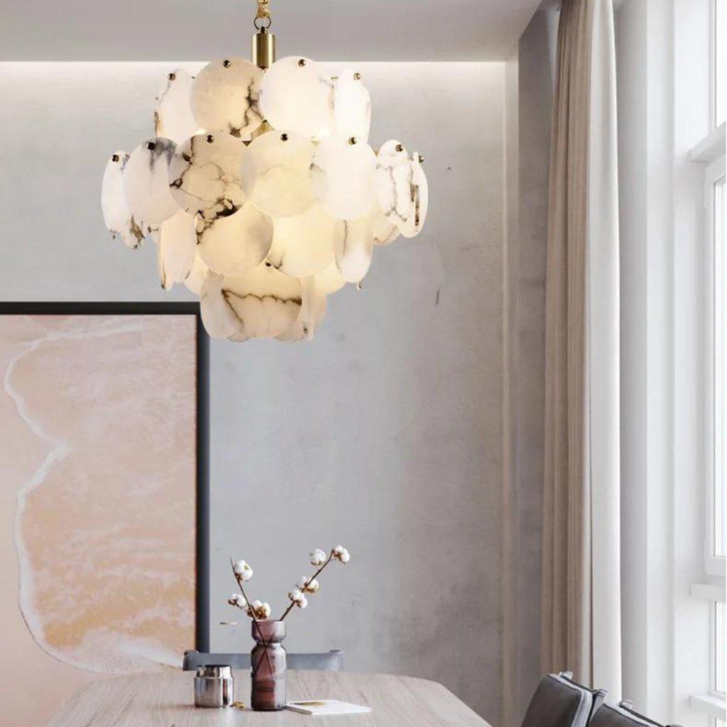 Caelum Alabaster Chandelier Light - Richardrider