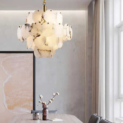 Caelum Alabaster Chandelier Light - Richardrider