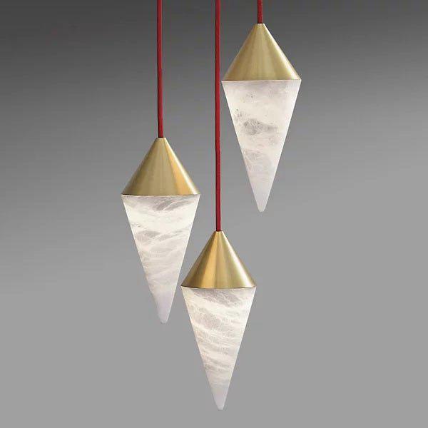 Conus Alabaster Chandelier - Richardrider