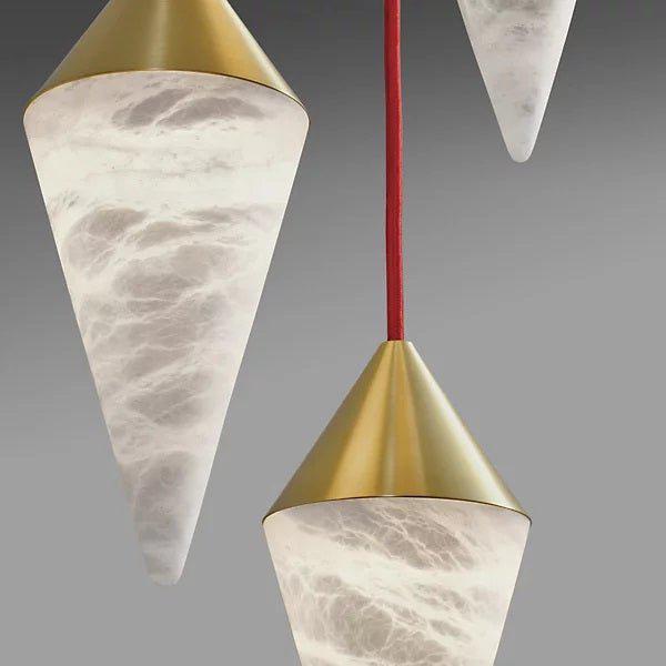 Conus Alabaster Chandelier - Richardrider