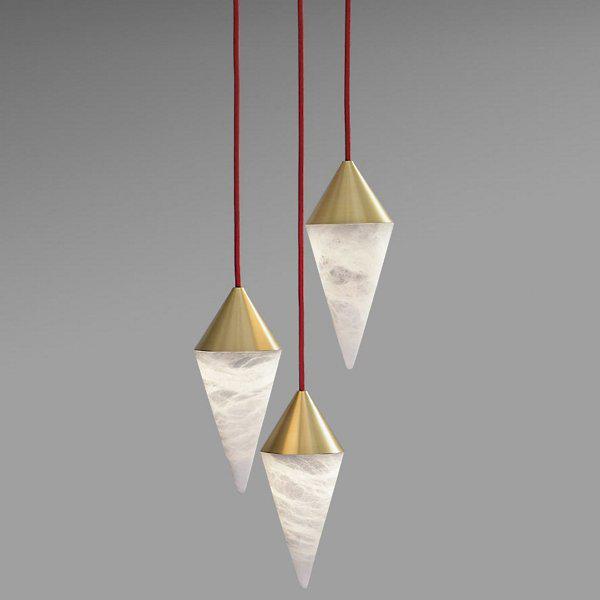 Conus Alabaster Chandelier - Richardrider