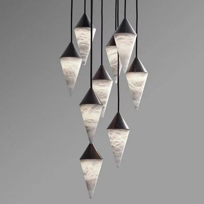 Conus Alabaster Chandelier - Richardrider