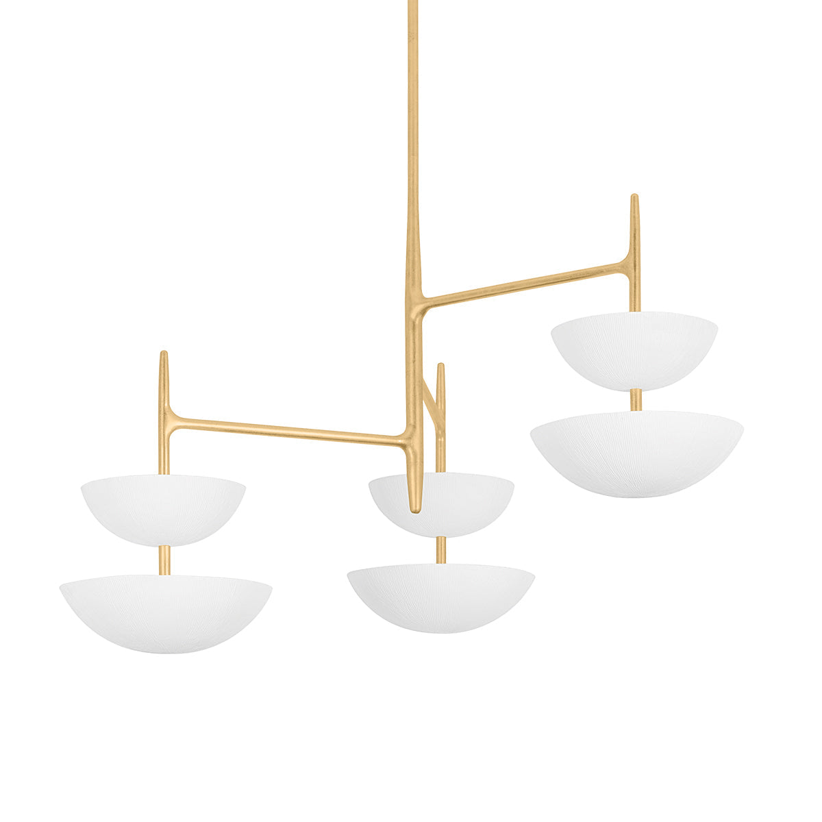 Xanoulora LED Chandelier Iron 42"W x 42"D