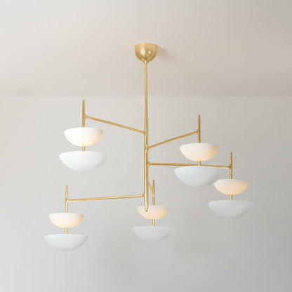 Xanoulora LED Chandelier Iron 42"W x 42"D