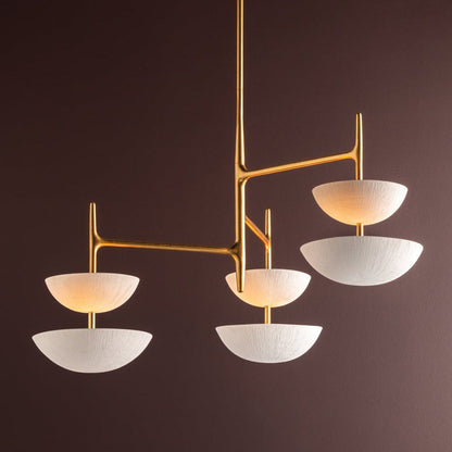 Xanoulora LED Chandelier Iron 42"W x 42"D