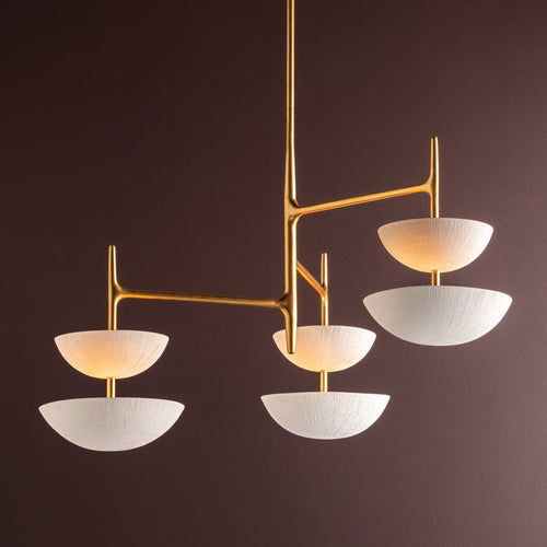 Xanoulora LED Chandelier Iron 42"W x 42"D