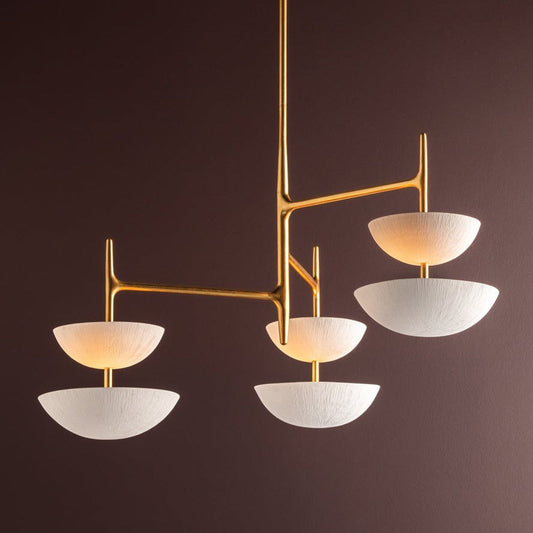Xanoulora LED Chandelier Iron 42"W x 42"D