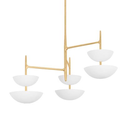 Xanoulora LED Chandelier Iron 42"W x 42"D