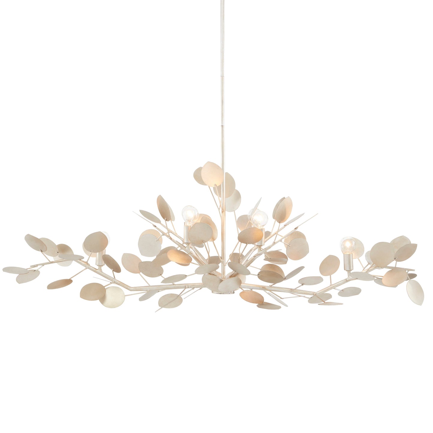 Calourin Linear Chandelier Wrought Iron 51"W x 20"D