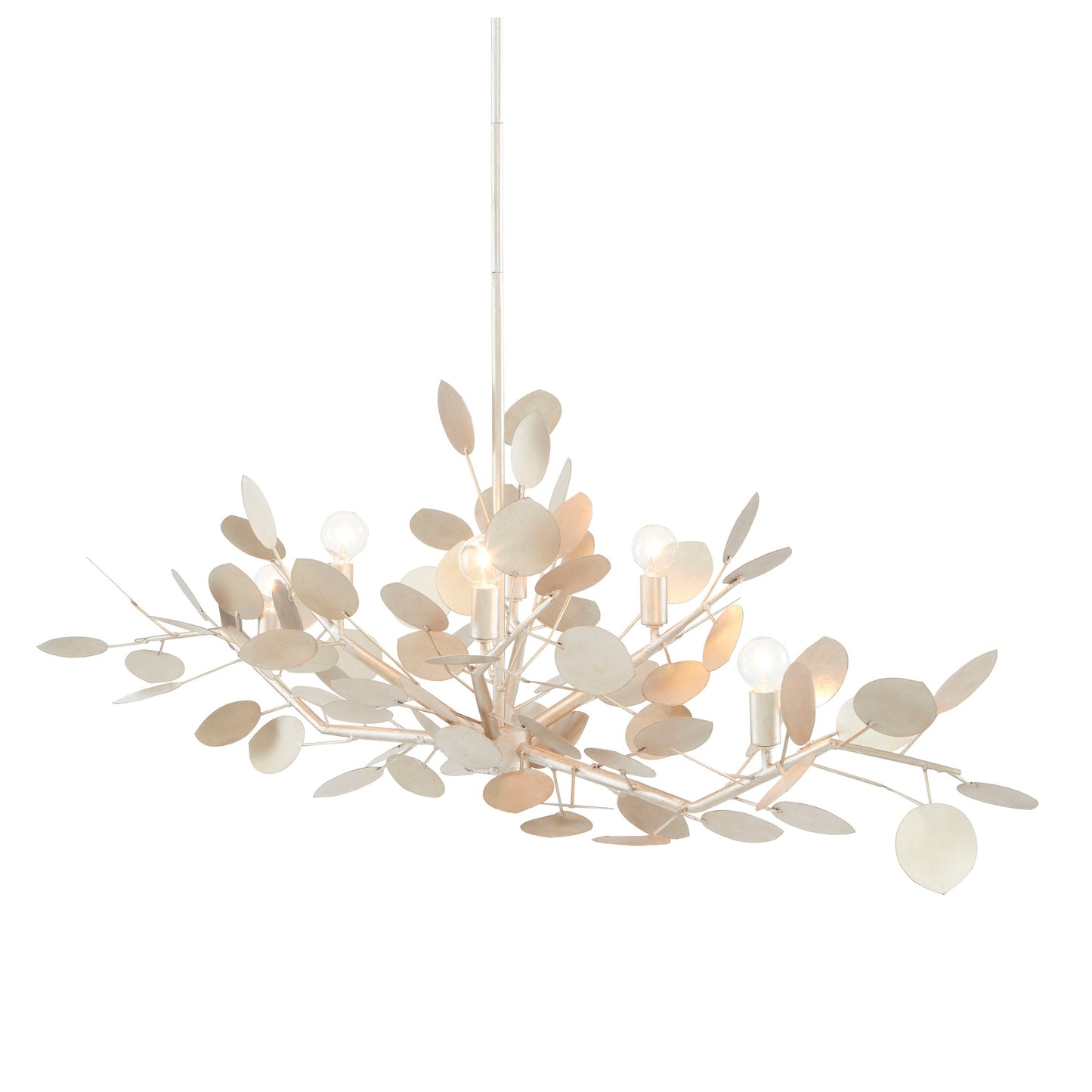 Calourin Linear Chandelier Wrought Iron 51"W x 20"D