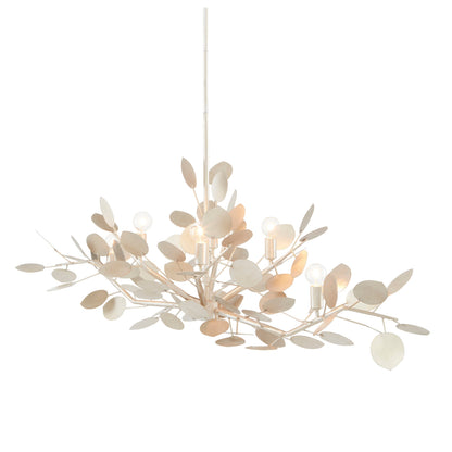 Calourin Linear Chandelier Wrought Iron 51"W x 20"D