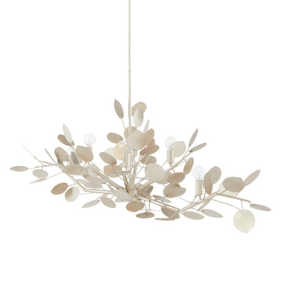 Calourin Linear Chandelier Wrought Iron 51"W x 20"D