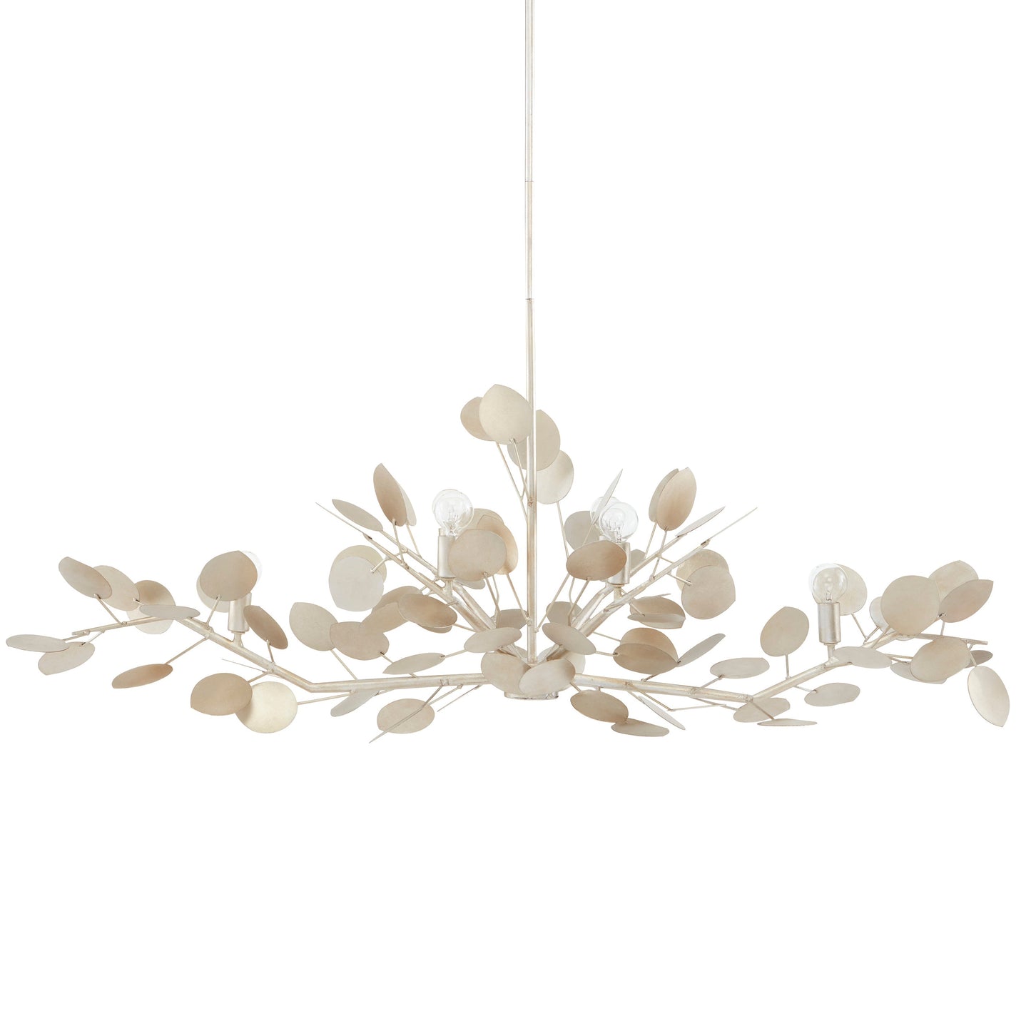 Calourin Linear Chandelier Wrought Iron 51"W x 20"D