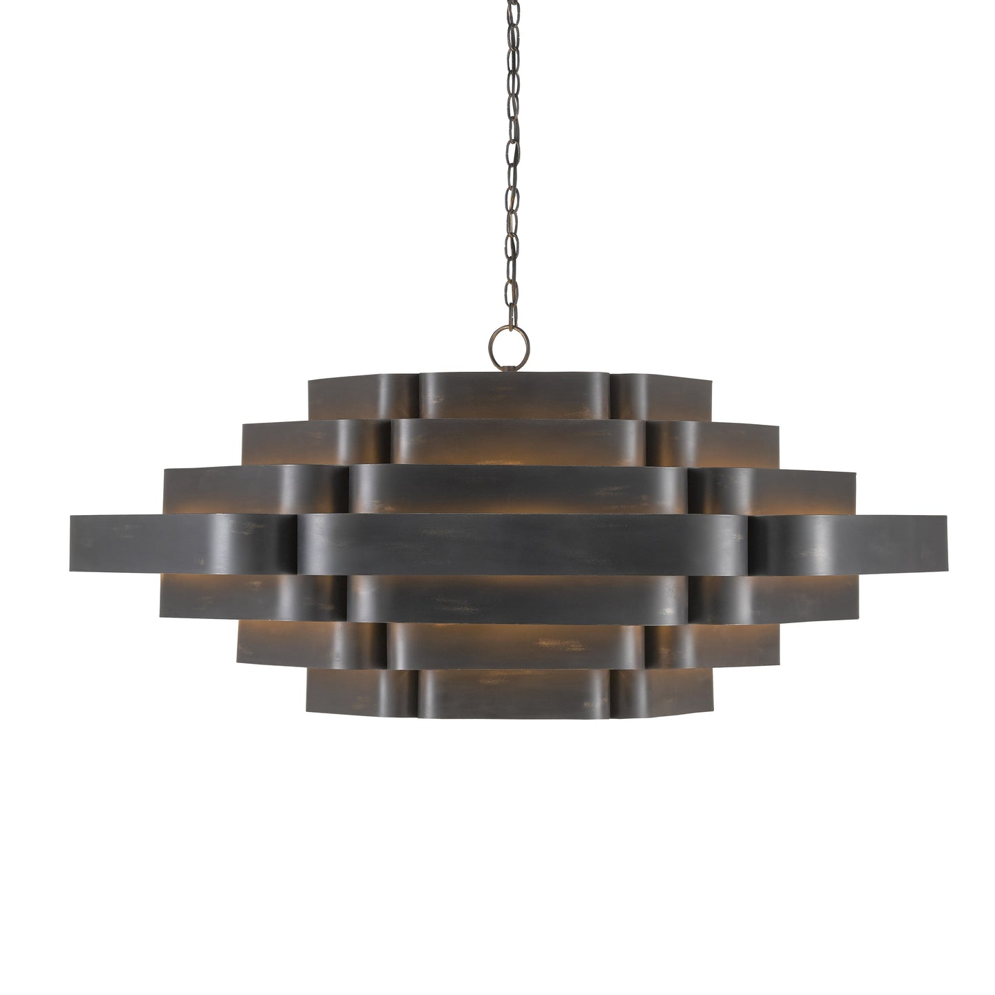 Winiowyn Chandelier Wrought Iron 48"W x 48"D