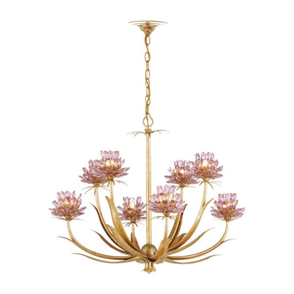 Elitix LED Chandelier Crystal & Wrought Iron 29.5"D