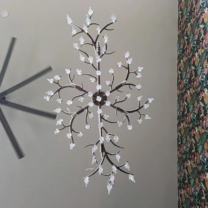 Luxury Crystal Geometric Branch Chandelier - Richardrider