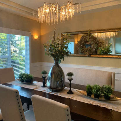 Luxury Crystal Geometric Branch Chandelier - Richardrider