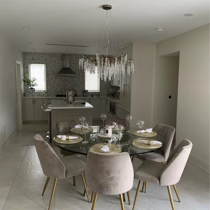 Luxury Crystal Geometric Branch Chandelier - Richardrider