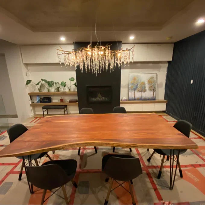 Luxury Crystal Geometric Branch Chandelier - Richardrider
