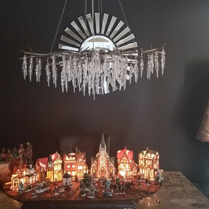 Luxury Crystal Geometric Branch Chandelier - Richardrider