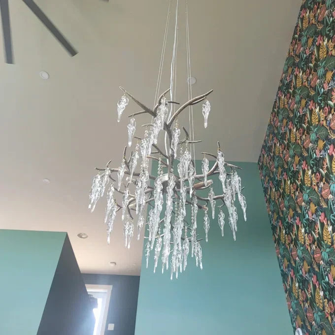 Luxury Crystal Geometric Branch Chandelier - Richardrider
