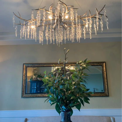Luxury Crystal Geometric Branch Chandelier - Richardrider
