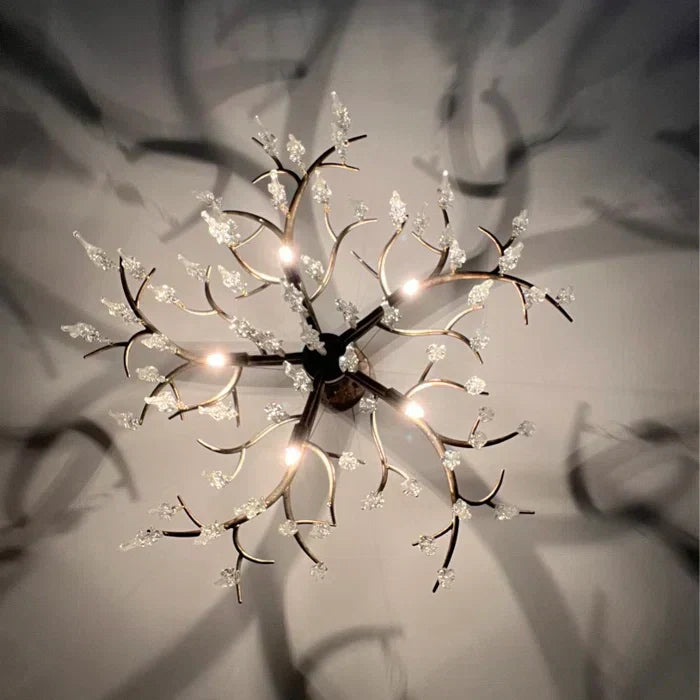 Luxury Crystal Geometric Branch Chandelier - Richardrider
