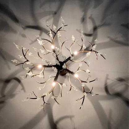 Luxury Crystal Geometric Branch Chandelier - Richardrider