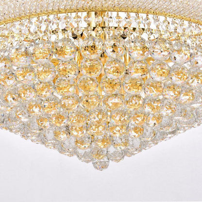 Luxury French Empire Chandelier for Villa Hall Ceiling Three-layers Crystal Light for Hotel Lobby - Richardrider