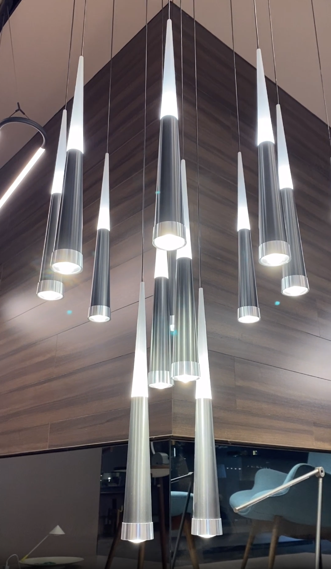 Minimal Modern Pendant Fixture Light For Staircase /Living Room