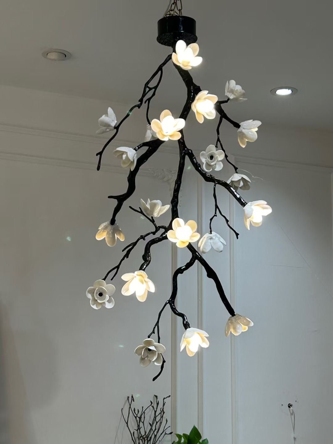 Large Long Branch Flower Chandelier - Richardrider