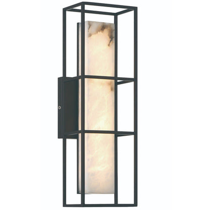 Saga Indoor / Outdoor Alabaster Wall Sconce