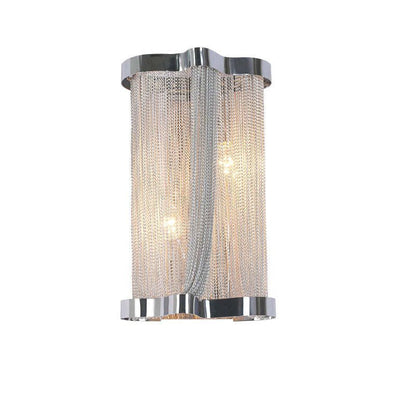 Ashley Aluminum Chain Tassel Wall Sconce - Richardrider