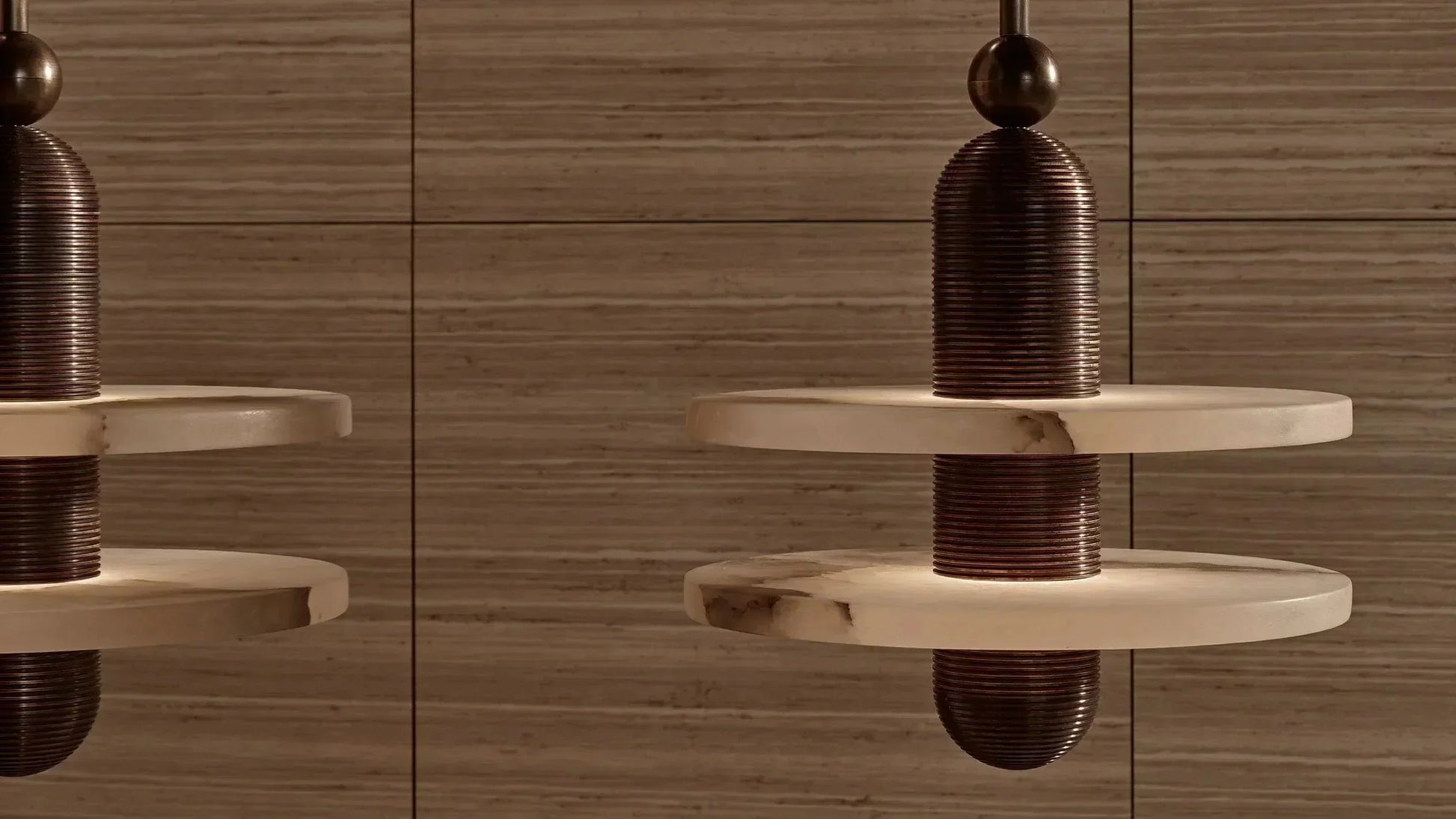 Alabaster Mono 2 Pendants - Richardrider