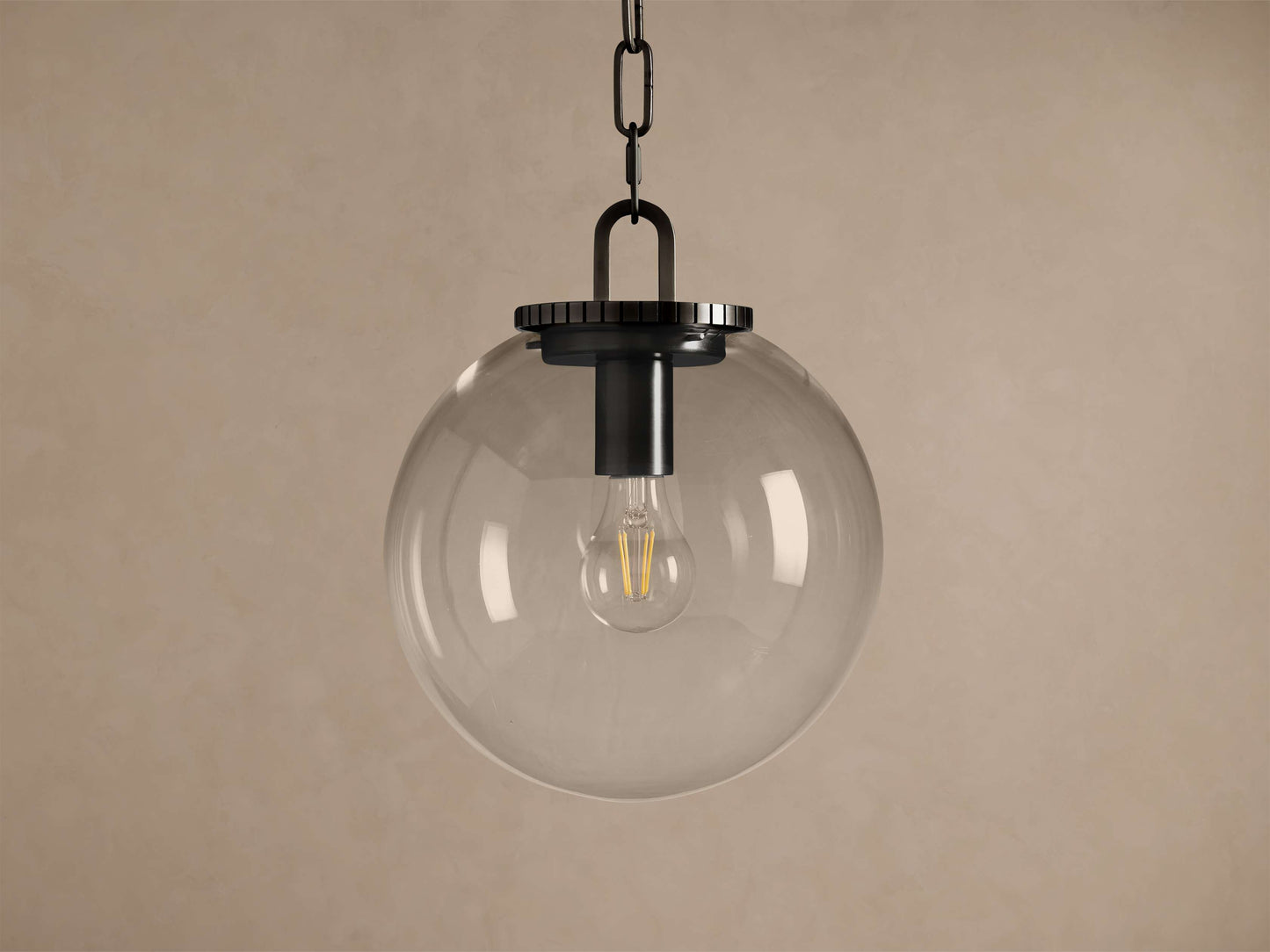 Wescott Globe Pendant with Chain