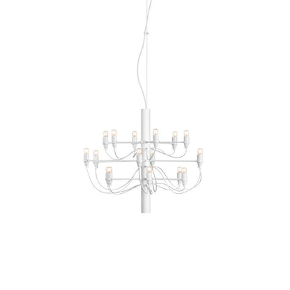 Jarylix Chandelier Brass & Steel. Steel Ceiling Fitting & Rose 27.2"W x 27.2"D