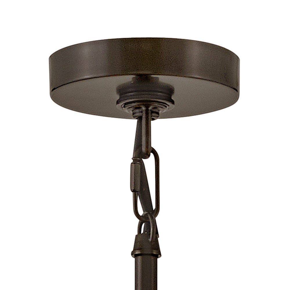 Calaver Chandelier Steel & Crystal 30"D