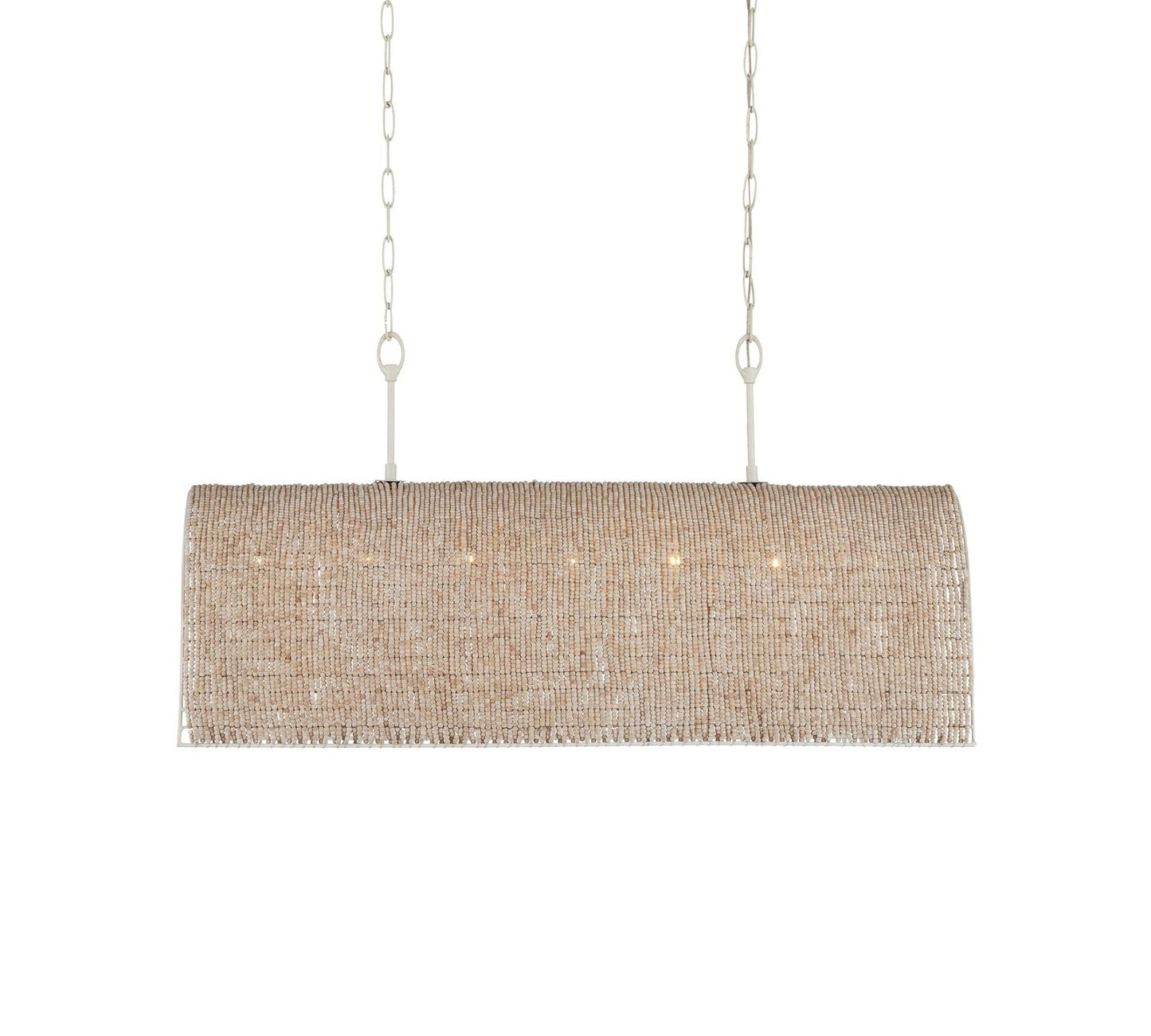 Hester Beaded Linear Chandelier 48" - Richardrider