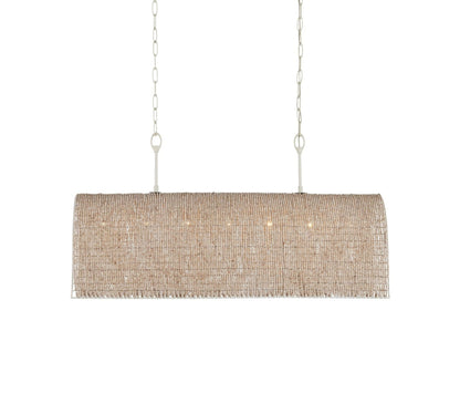 Hester Beaded Linear Chandelier 48" - Richardrider