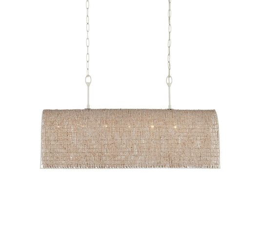 Hester Beaded Linear Chandelier 48" - Richardrider
