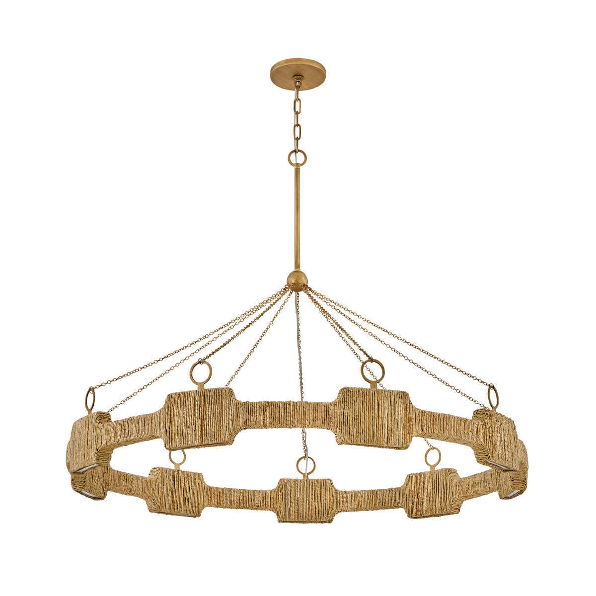 Sololora Chandelier Steel 30.5"D