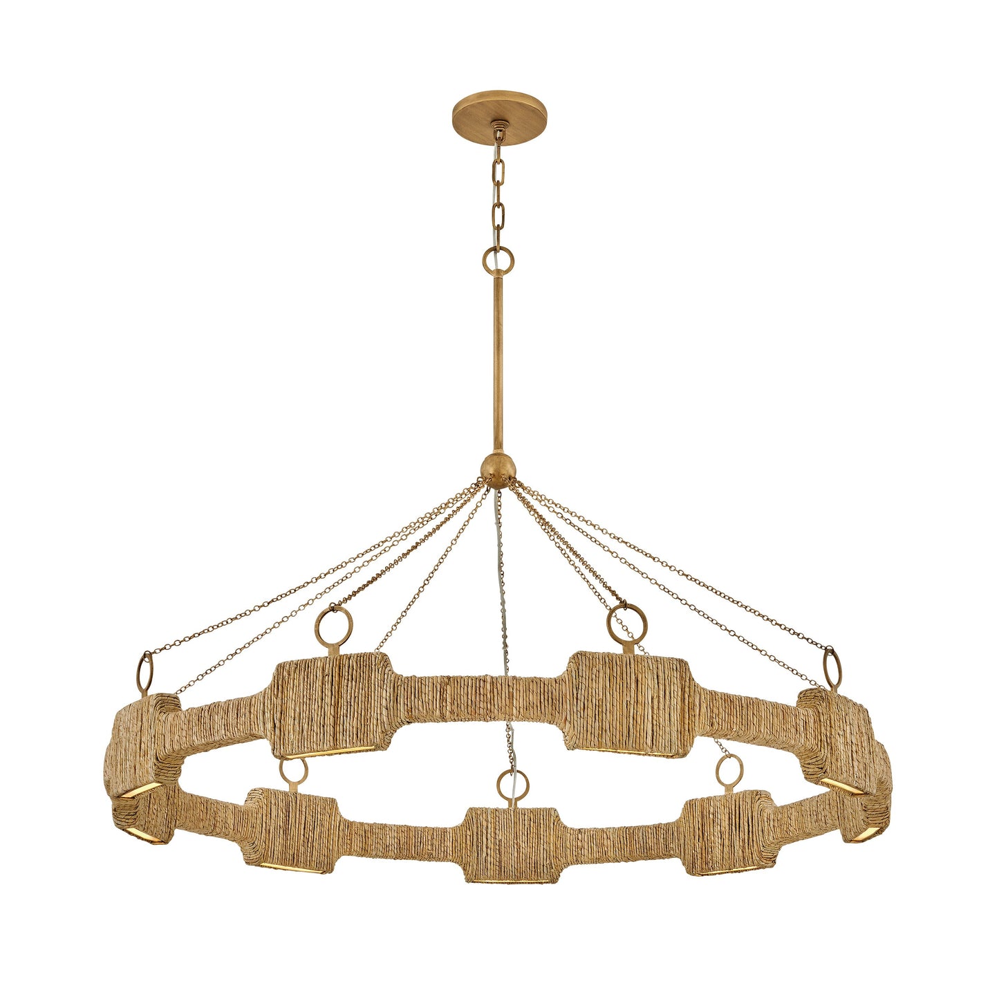 Sololora Chandelier Steel 30.5"D