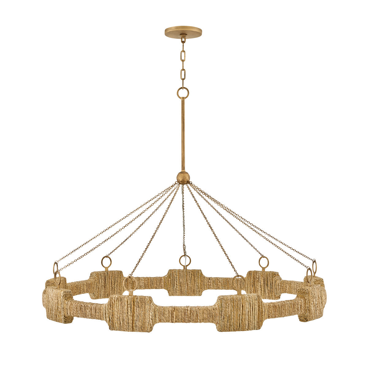 Sololora Chandelier Steel 30.5"D