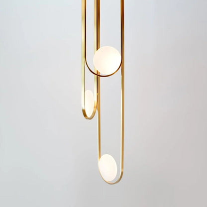 Seraaevra Chandelier Metal & Acrylic 18"D