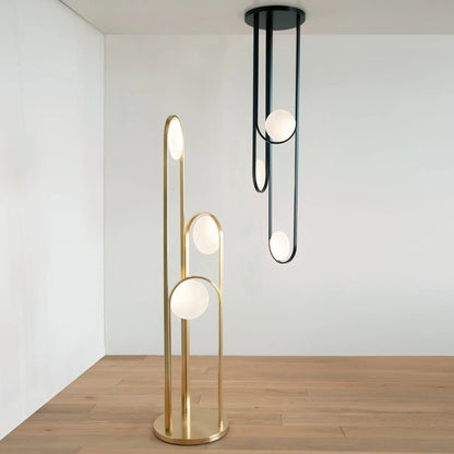 Seraaevra Chandelier Metal & Acrylic 18"D