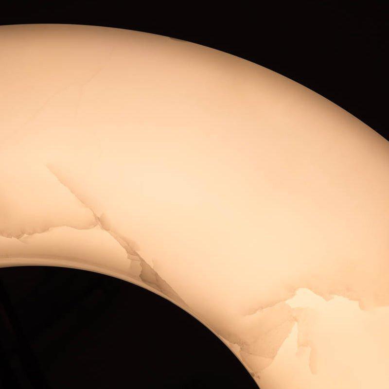 Glacera Round Alabaster Chandelier - Richardrider