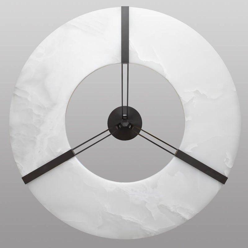 Glacera Round Alabaster Chandelier - Richardrider