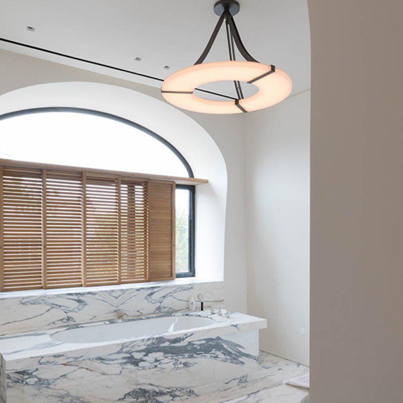 Glacera Round Alabaster Chandelier - Richardrider
