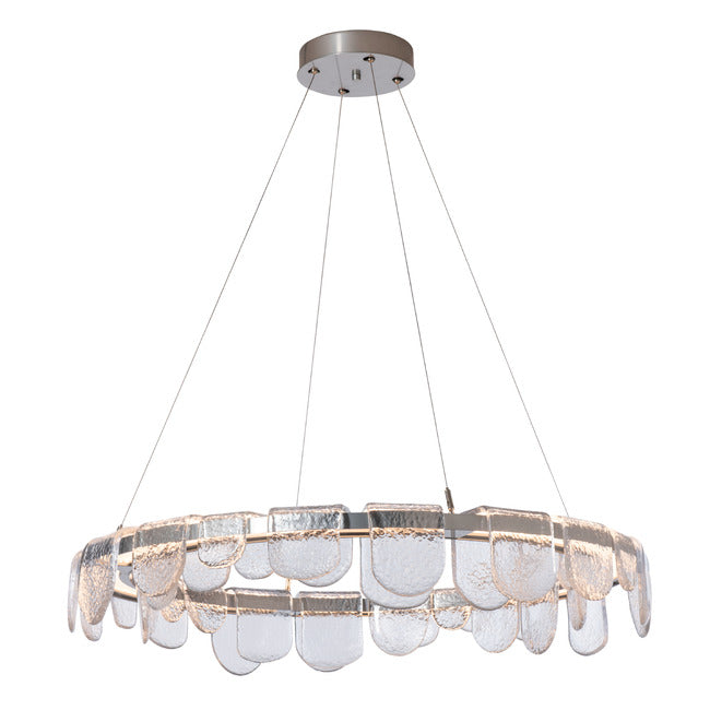 Atelier Circular Glass Chandelier