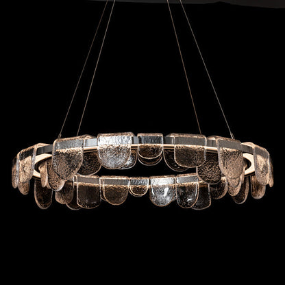 Atelier Circular Glass Chandelier